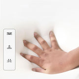 Maxbell Face Down Pillow Zipper Versatile Salon Massage Pillow for Plane Salons Home Grey