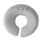 Maxbell Face Down Pillow Zipper Versatile Salon Massage Pillow for Plane Salons Home Grey