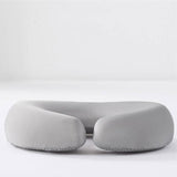 Maxbell Face Down Pillow Zipper Versatile Salon Massage Pillow for Plane Salons Home Grey