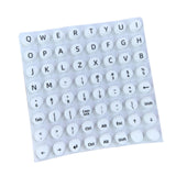 Maxbell Nail Art Typing Sticker Reusable Comfortable Protect Nail for Gaming Desktop