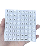 Maxbell Nail Art Typing Sticker Reusable Comfortable Protect Nail for Gaming Desktop