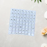 Maxbell Nail Art Typing Sticker Reusable Comfortable Protect Nail for Gaming Desktop