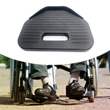 Maxbell Wheelchair Footplate Accessories Black Easy to Install Foot Rest Replacement