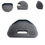 Maxbell Wheelchair Footplate Accessories Black Easy to Install Foot Rest Replacement