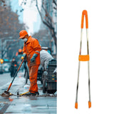 Maxbell Long Trash Garbage Picker Grabber Rustproof for Lazy People Trash Can Garden 86cm
