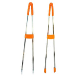 Maxbell Long Trash Garbage Picker Grabber Rustproof for Lazy People Trash Can Garden 86cm