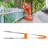 Maxbell Long Trash Garbage Picker Grabber Rustproof for Lazy People Trash Can Garden 90cm