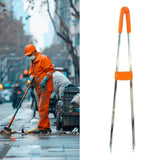 Maxbell Long Trash Garbage Picker Grabber Rustproof for Lazy People Trash Can Garden 90cm