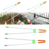 Maxbell Trash Garbage Picker Grabber Rustproof for behind Furniture Trash Can Garden 93x16cm