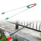 Maxbell Reaching Assist Tool Trash Garbage Picker Grabber for Floor Garden Trash Can Red