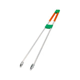 Maxbell Reaching Assist Tool Trash Garbage Picker Grabber for Floor Garden Trash Can Orange