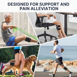 Maxbell Calf Brace Leg Compression Wrap for Calf Muscle Exercise Shin Splint Support