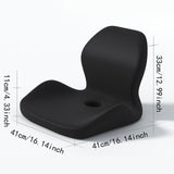 Maxbell Memory Foam Seat Cushion Holiday Gifts Soft Office Chair Pad for Home Garden