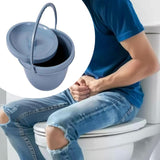 Maxbell Lightweight Chamber Pot with Handle Potty Urine Pot for Boat Bathroom Indoor