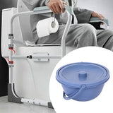 Maxbell Portable Toilet Urinal Pot Bedside Commode Bucket for Indoor Bathroom Travel