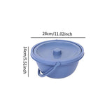 Maxbell Portable Toilet Urinal Pot Bedside Commode Bucket for Indoor Bathroom Travel
