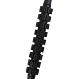 Maxbell Massage Roller Stick Handheld 18.7 inch Muscle Roller for Belly Abdomen Back Black