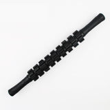 Maxbell Massage Roller Stick Handheld 18.7 inch Muscle Roller for Belly Abdomen Back Black