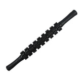 Maxbell Massage Roller Stick Handheld 18.7 inch Muscle Roller for Belly Abdomen Back Black