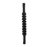 Maxbell Massage Roller Stick Handheld 18.7 inch Muscle Roller for Belly Abdomen Back Black