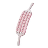 Maxbell Massage Roller Multifunctional Manual Fascia Massage Tool for Thigh Arm Neck Pink