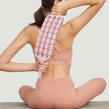 Maxbell Massage Roller Multifunctional Manual Fascia Massage Tool for Thigh Arm Neck Pink