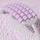 Maxbell Massage Roller Multifunctional Manual Fascia Massage Tool for Thigh Arm Neck Purple