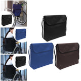 Maxbell Wheelchair Bag Wheel Chair Storage Tote for Rollator Most Wheelchairs Adults black