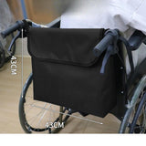 Maxbell Wheelchair Bag Wheel Chair Storage Tote for Rollator Most Wheelchairs Adults black