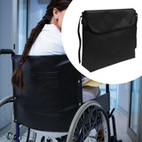 Maxbell Wheelchair Bag Wheel Chair Storage Tote for Rollator Most Wheelchairs Adults black
