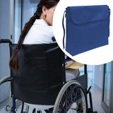 Maxbell Wheelchair Bag Wheel Chair Storage Tote for Rollator Most Wheelchairs Adults dark blue