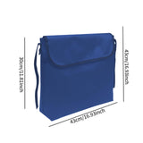 Maxbell Wheelchair Bag Wheel Chair Storage Tote for Rollator Most Wheelchairs Adults dark blue