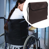 Maxbell Wheelchair Bag Wheel Chair Storage Tote for Rollator Most Wheelchairs Adults coffee