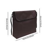 Maxbell Wheelchair Bag Wheel Chair Storage Tote for Rollator Most Wheelchairs Adults coffee