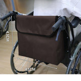 Maxbell Wheelchair Bag Wheel Chair Storage Tote for Rollator Most Wheelchairs Adults coffee