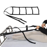 Maxbell Bed Ladder Assist Sit up Helper Comfortable Rope Bed Ladder Strap for Senior