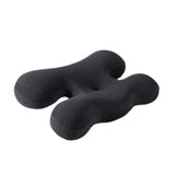 Maxbell Beauty Pillow Versatile Portable Memory Foam for Bed Reading Sleeping Indoor Deep Grey