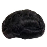 Maxbell Men Toupee Wig PU Base Replacement PU Toupee Hair for Parties Sport Wedding