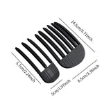 Maxbell 2 Pieces Hair Roots Volume Clips Volumizing Hairpin for All Hair Types Women Black