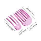 Maxbell 2 Pieces Hair Roots Volume Clips Volumizing Hairpin for All Hair Types Women Pink