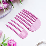 Maxbell 2 Pieces Hair Roots Volume Clips Volumizing Hairpin for All Hair Types Women Pink