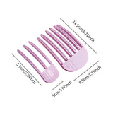 Maxbell 2 Pieces Hair Roots Volume Clips Volumizing Hairpin for All Hair Types Women Light Pink
