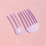 Maxbell 2 Pieces Hair Roots Volume Clips Volumizing Hairpin for All Hair Types Women Light Pink