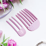 Maxbell 2 Pieces Hair Roots Volume Clips Volumizing Hairpin for All Hair Types Women Light Pink