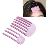 Maxbell 2 Pieces Hair Roots Volume Clips Volumizing Hairpin for All Hair Types Women Light Pink