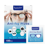 Maxbell 100 Count Eyeglasses AntiFog Lens Wipes for Travel Highly Effective Defogger