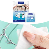 Maxbell 100 Count Eyeglasses AntiFog Lens Wipes for Travel Highly Effective Defogger