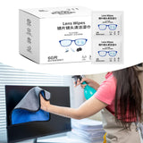 Maxbell 60x Lens Wipes Accessory Efficient Cleaning Premium Camera Phone Screen Wipe