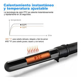 Maxbell Curling Iron Wand Set Instant Heat up with Heat Protective Glove Hair Curler