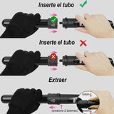 Maxbell Curling Iron Wand Set Instant Heat up with Heat Protective Glove Hair Curler